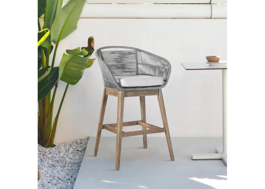 Tutti Frutti Grey Indoor/Outdoor Barstool 