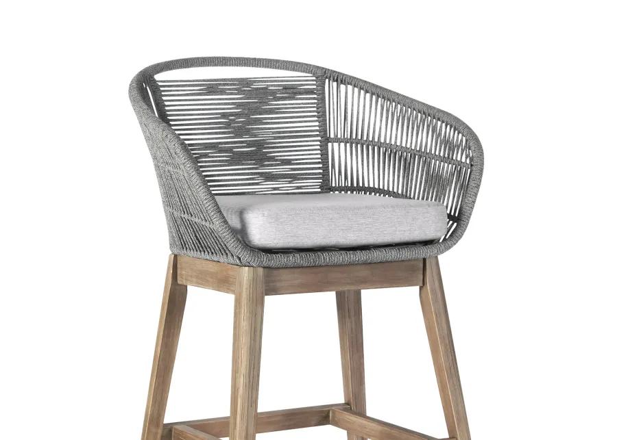 Tutti Frutti Grey Indoor/Outdoor Barstool 