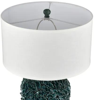 Larkin 27.5'' High 1-Light Table Lamp - Green Glaze