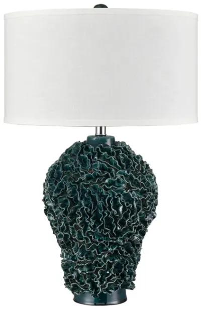 Larkin 27.5'' High 1-Light Table Lamp - Green Glaze