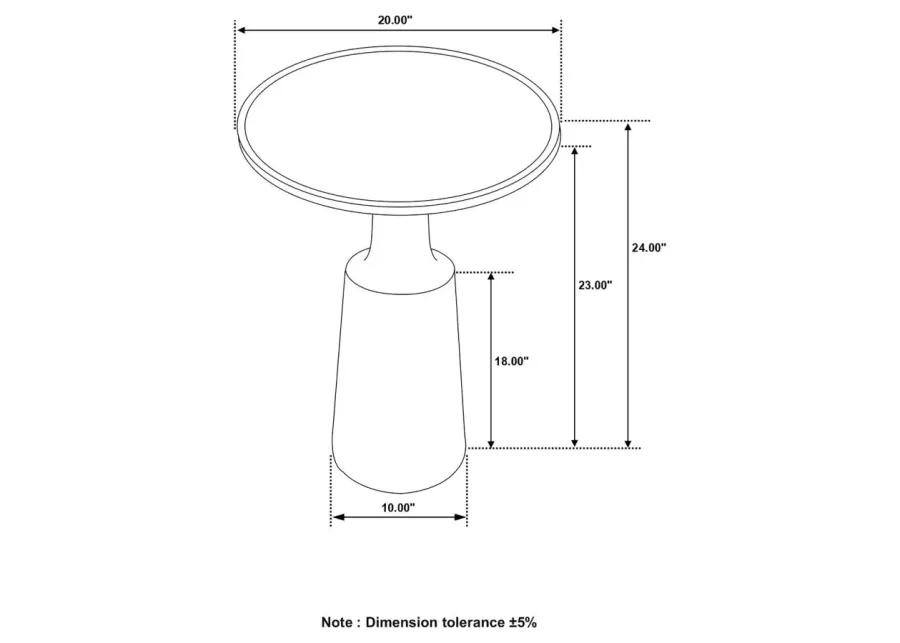 Ajaccio Round Accent Table