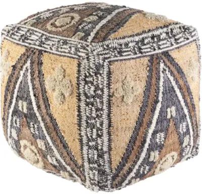 Luanda 18"H x 18"W x 18"D Pouf