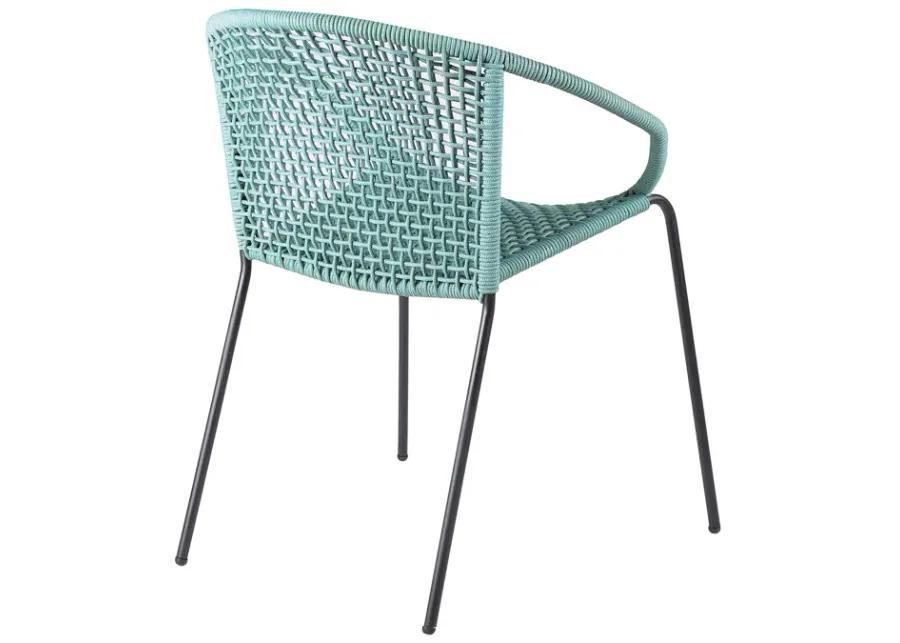 Snack Stackable Steel Indoor/Outdoor Dining Chair 