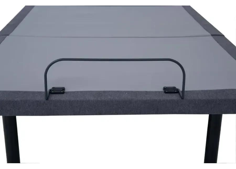 Negan California King Adjustable Bed Base Grey and Black