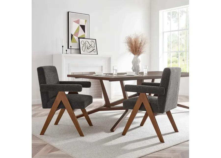 Lyra Fabric Dining Room Chair - Set of 2