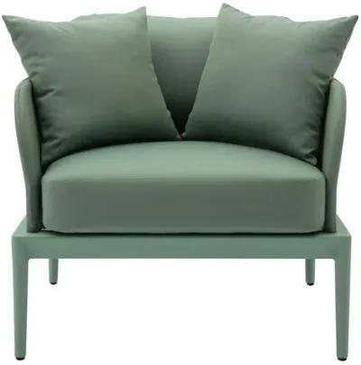 Kapri Moss Green Outdoor Armchair