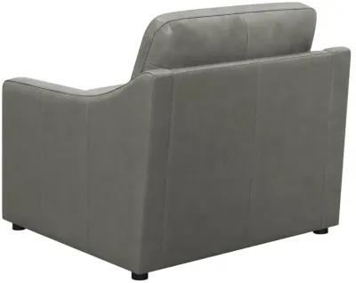 Grayson Sloped Arm Upholstered Chair Grey