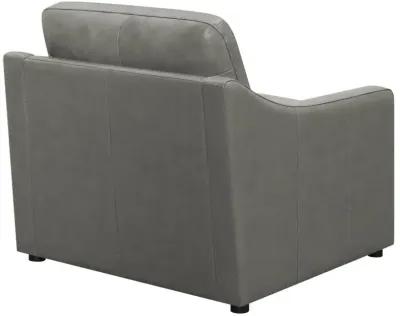 Grayson Sloped Arm Upholstered Chair Grey