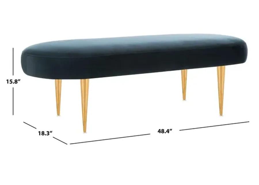 Corinne Oval Bench