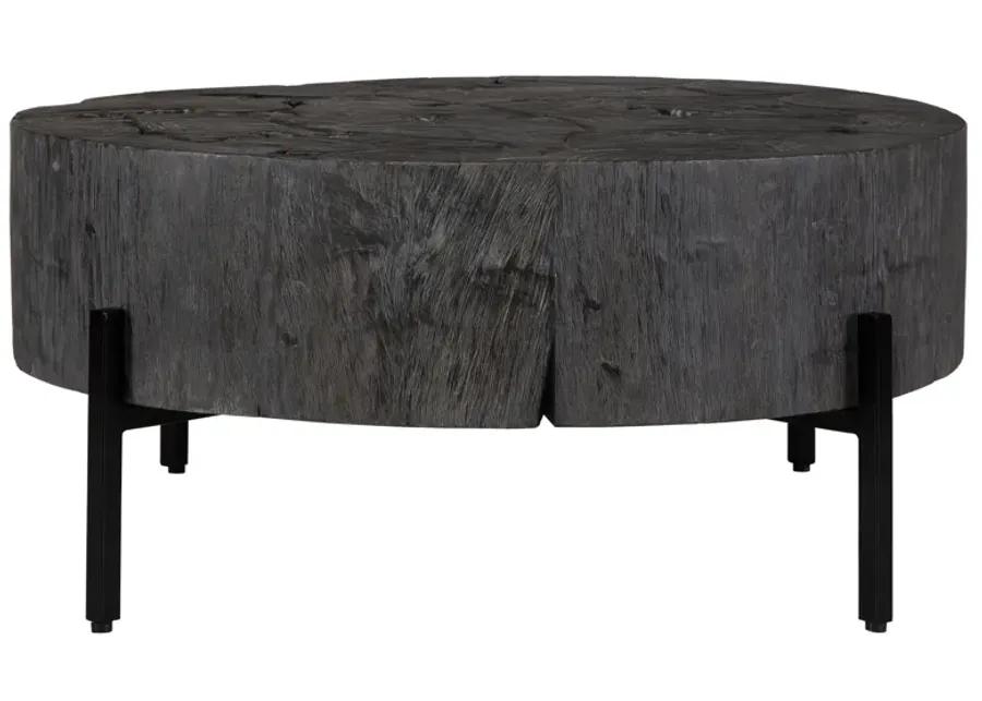 Adjoin Rustic Black Coffee Table