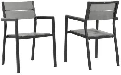 Maine Dining Armchair Outdoor Patio Set of 2