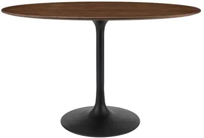 Lippa 48" Oval Wood Grain Dining Table