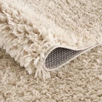 Madison Park Camdyn Cream Super Soft Polyester Shag Area Rug