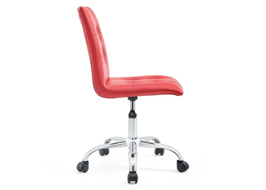 Prim Armless Mid Back Office Chair