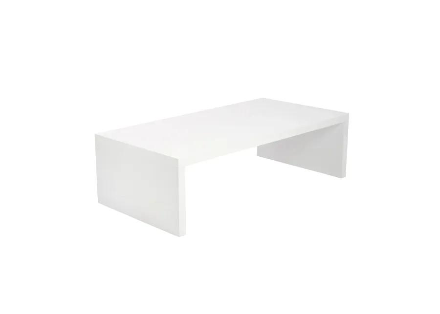 Abby Coffee Table in High Gloss White