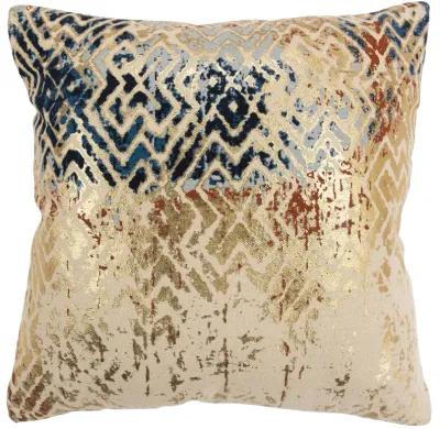 Geometric Khaki Pillow