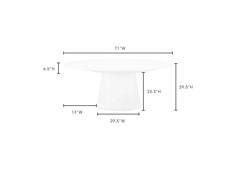 OTAGO OVAL DINING TABLE