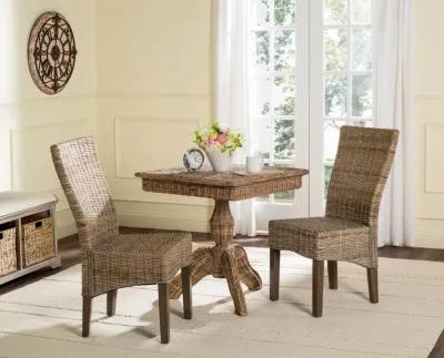 OZIAS 19''H WICKER DINING CHAIR - Set of 2