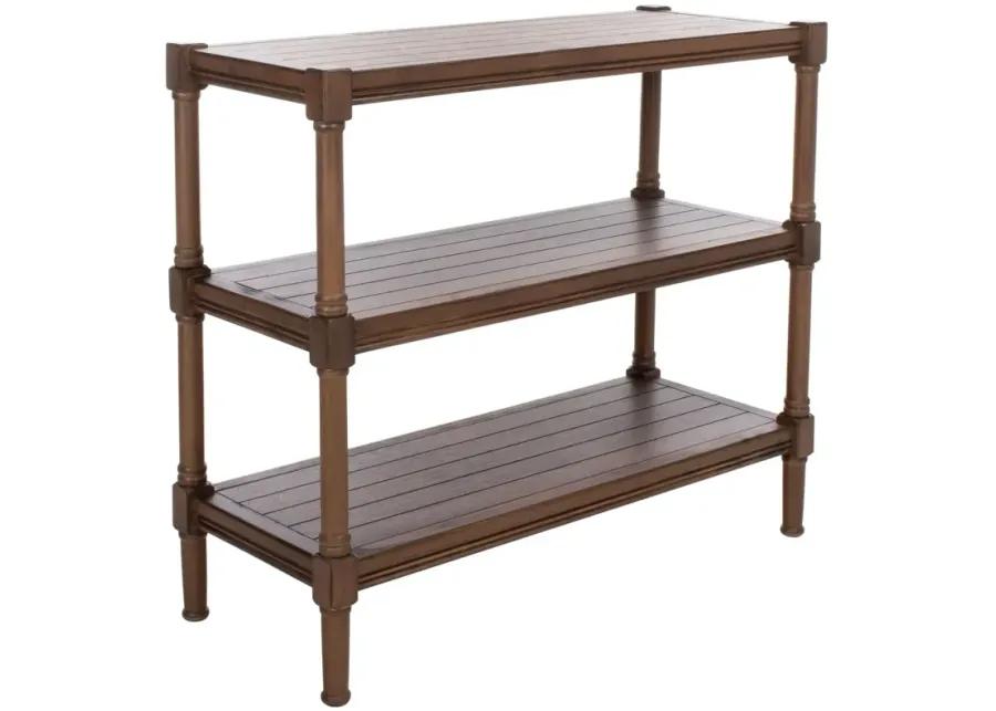 RAFIKI 3 SHELF CONSOLE TABLE