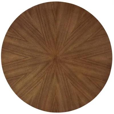 Crossroads 47" Round Wood Dining Table