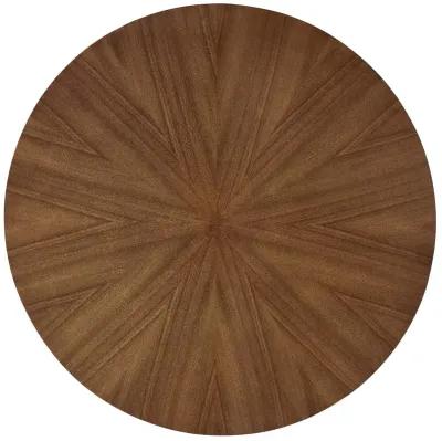 Crossroads 47" Round Wood Dining Table