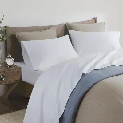 Madison Park 600 Thread Count White Pima Cotton Sheet Set