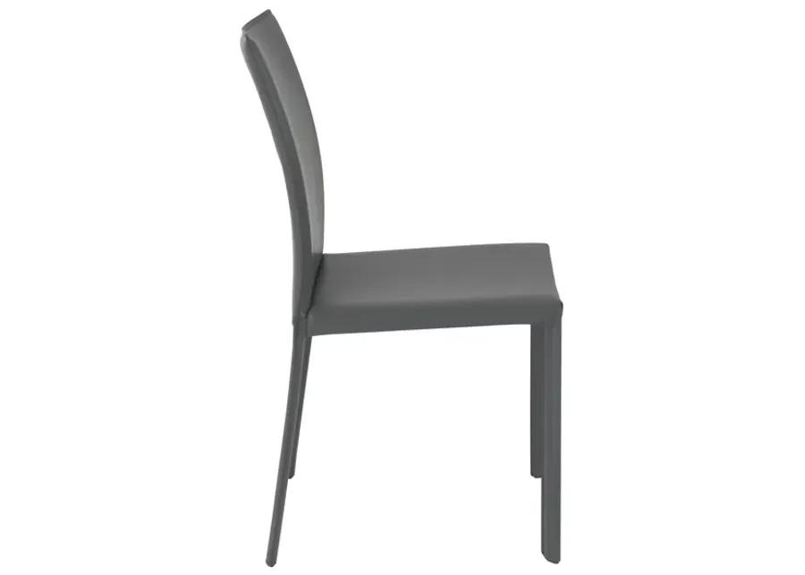 Hasina Side Chair in Gray - Set of 2