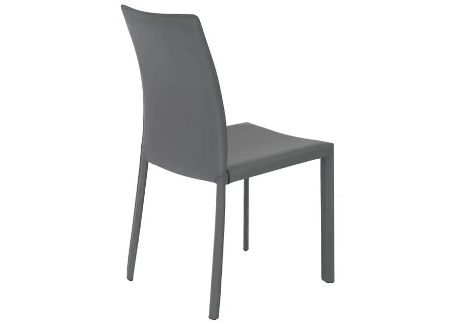 Hasina Side Chair in Gray - Set of 2