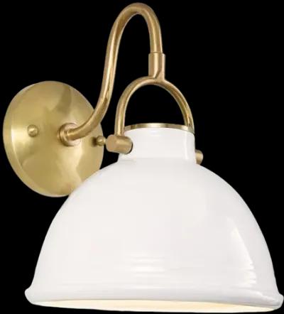 Eloise Ceramic Sconce (White)