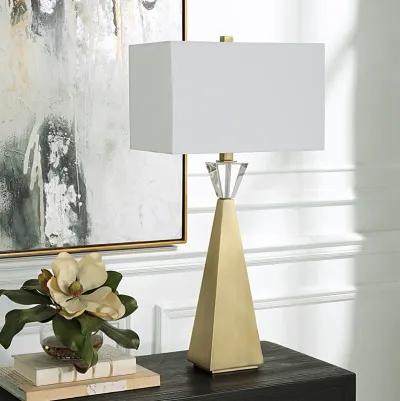 Arete Modern Brass Table Lamp