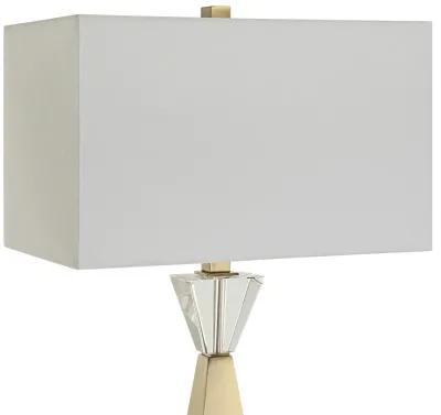 Arete Modern Brass Table Lamp