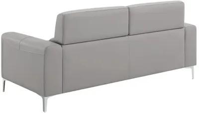 Glenmark Track Arm Upholstered Sofa Taupe