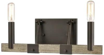 Transitions 14" Wide 2-Light Vanity Light - Oil Rubbed Bronze