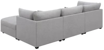 Cambria 4-Piece Upholstered Modular Sectional