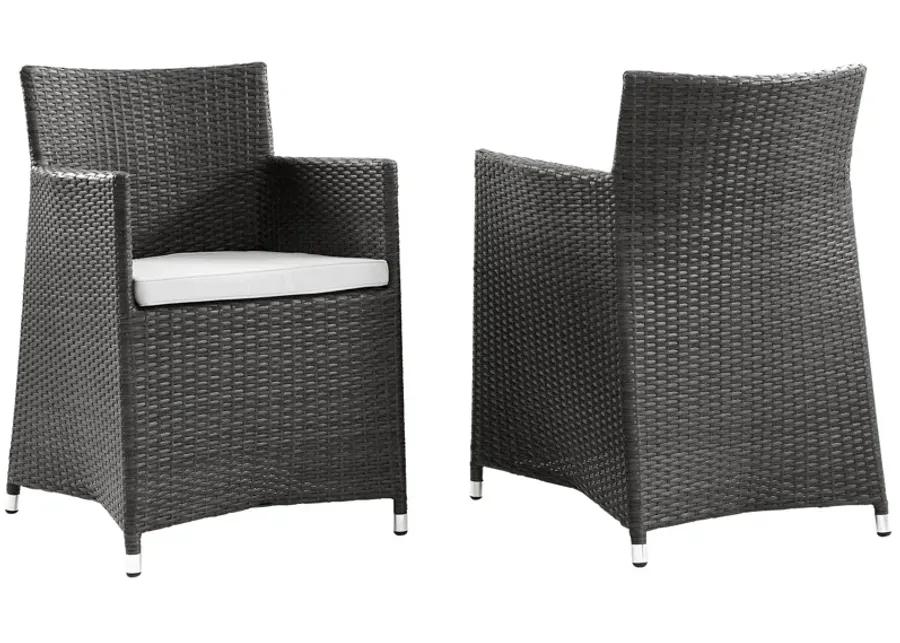 Junction Wicker Outdoor Armchair  - Set Of 2