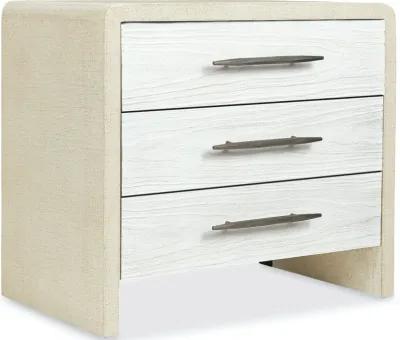 Cascade Three-Drawer Nightstand