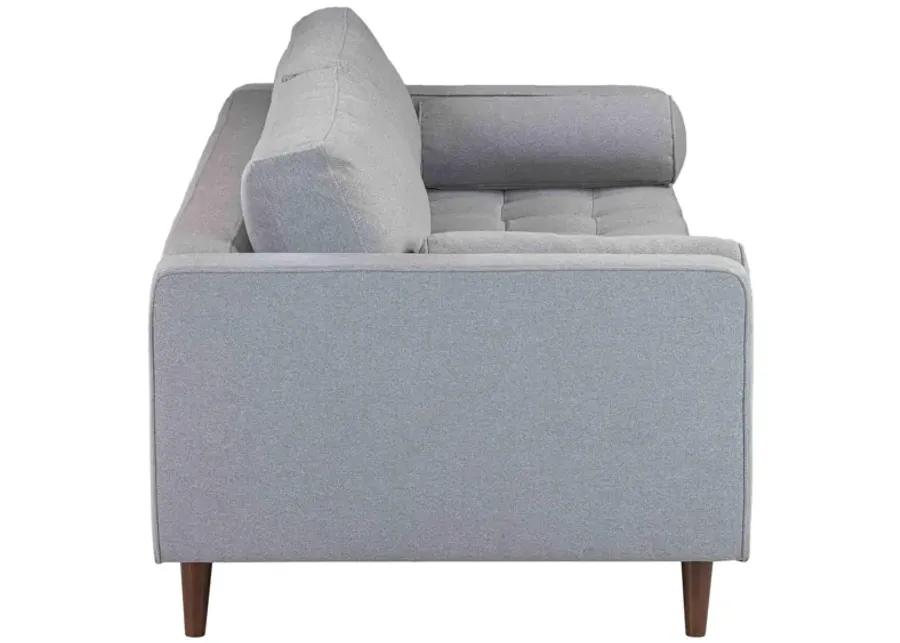 Cave Gray Tweed Sofa