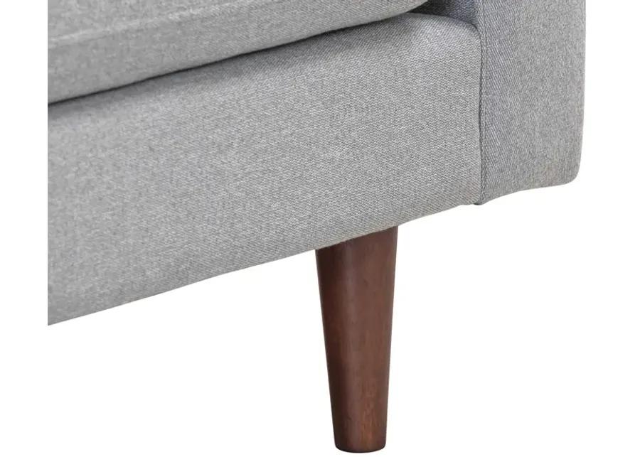 Cave Gray Tweed Sofa