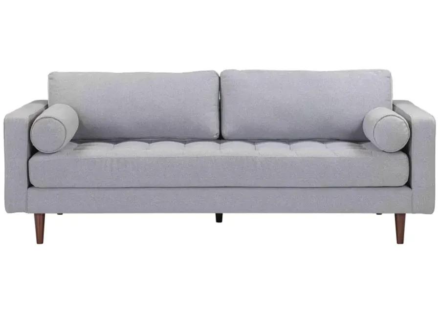 Cave Gray Tweed Sofa