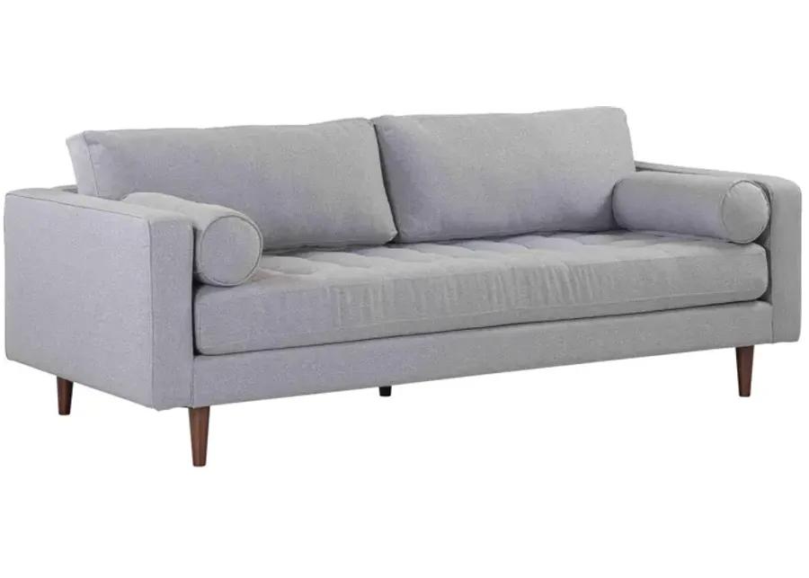 Cave Gray Tweed Sofa