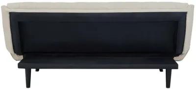 Glance Tufted Convertible Fabric Sofa Bed