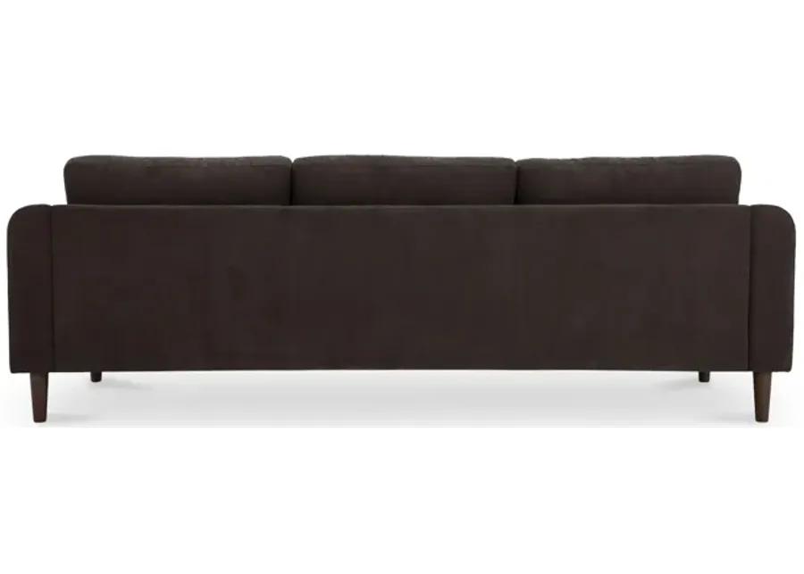 Quinn Sectional Dark Brown