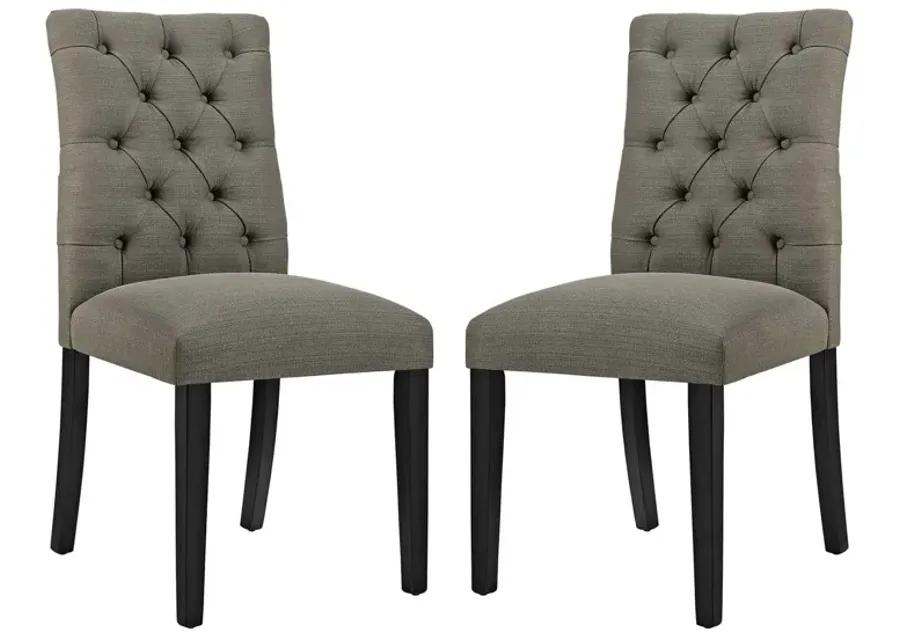 Duchess Dining Chair Fabric Set of 2