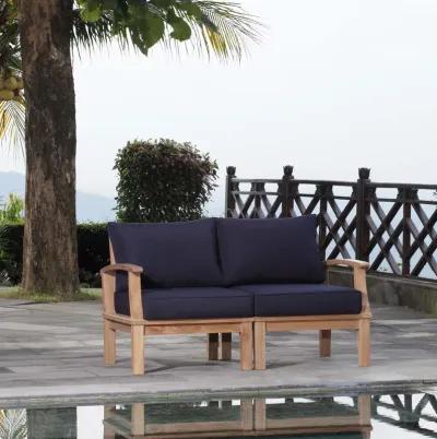 Marina 2 Piece Outdoor Patio Teak Set