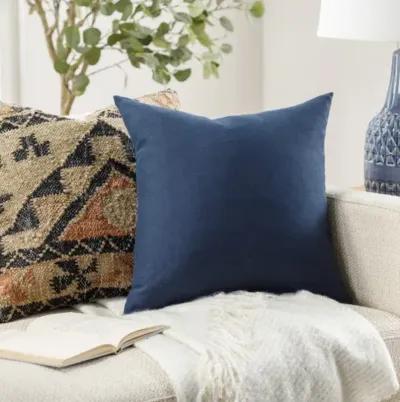 Linen Solid LSL-005 18"L x 18"W Accent Pillow