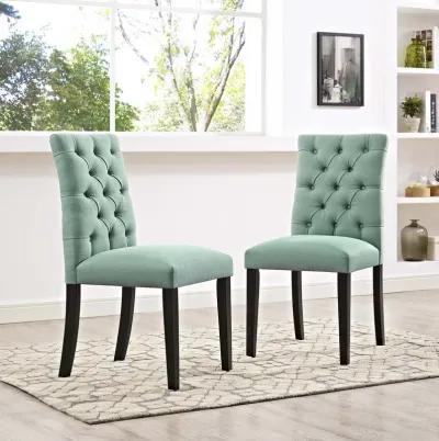 Duchess Dining Chair Fabric Set of 2