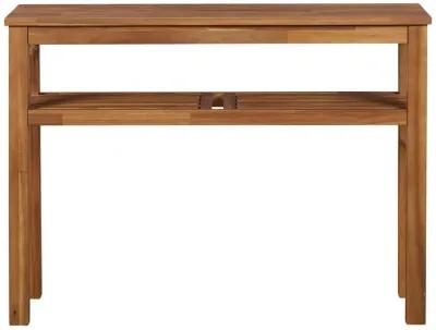 Tiburon Shelf Console Table