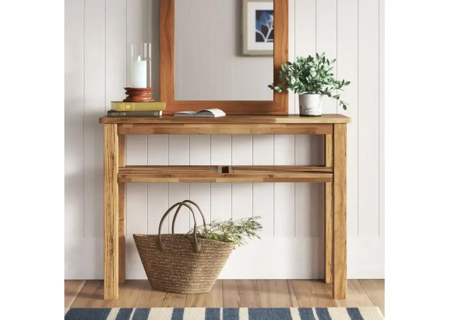 Tiburon Shelf Console Table