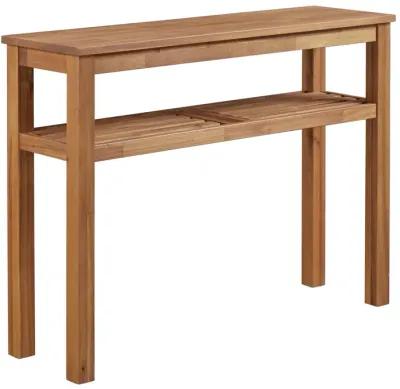 Tiburon Shelf Console Table