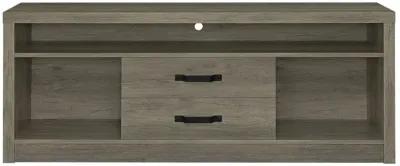 Burslem 2-Drawer Tv Console Grey Driftwood